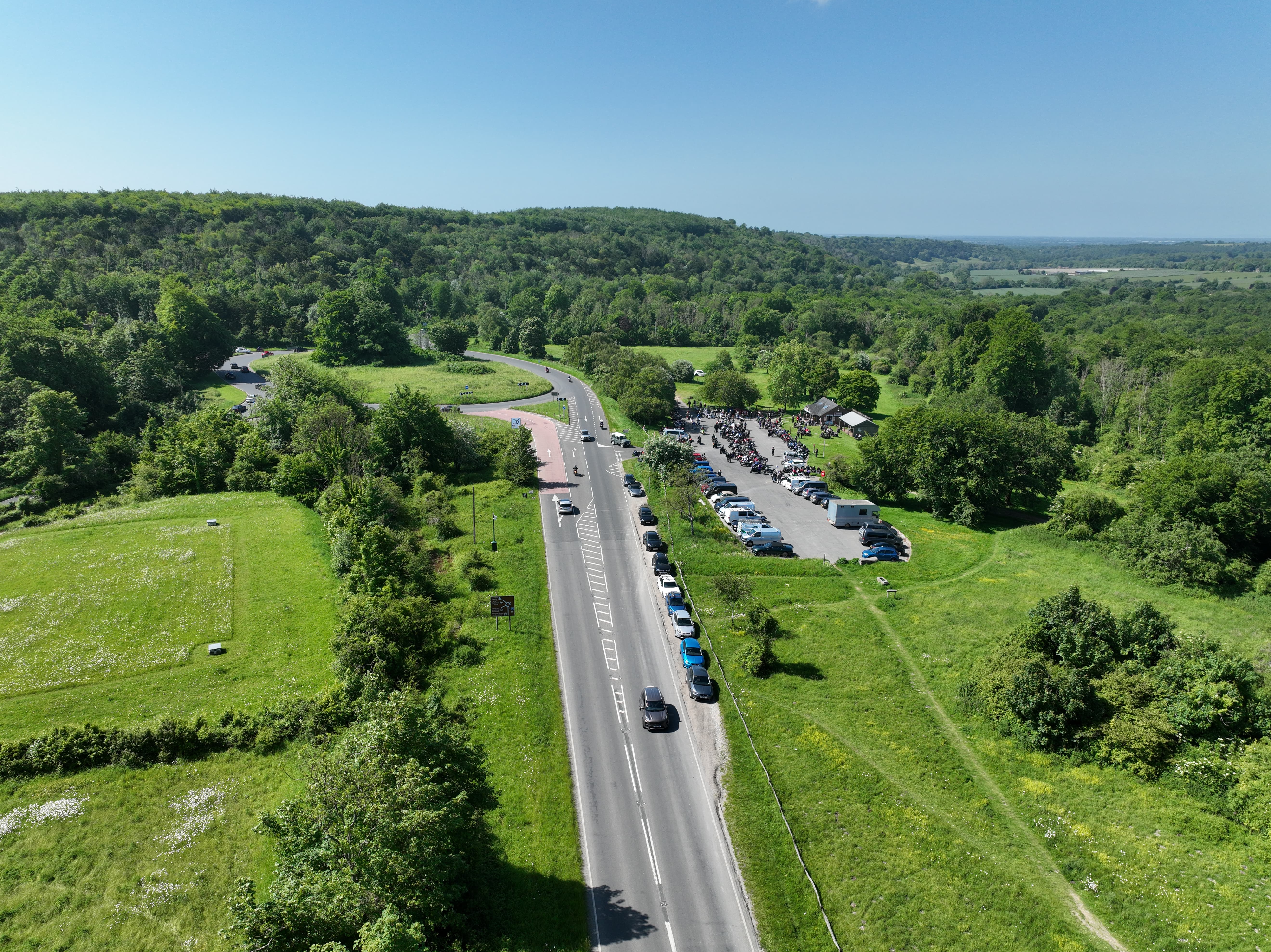 A29 Approach & Whiteways Intersection Aerial View